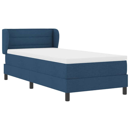 Boxspringbed Met Matras Met Matras Stof Blauw