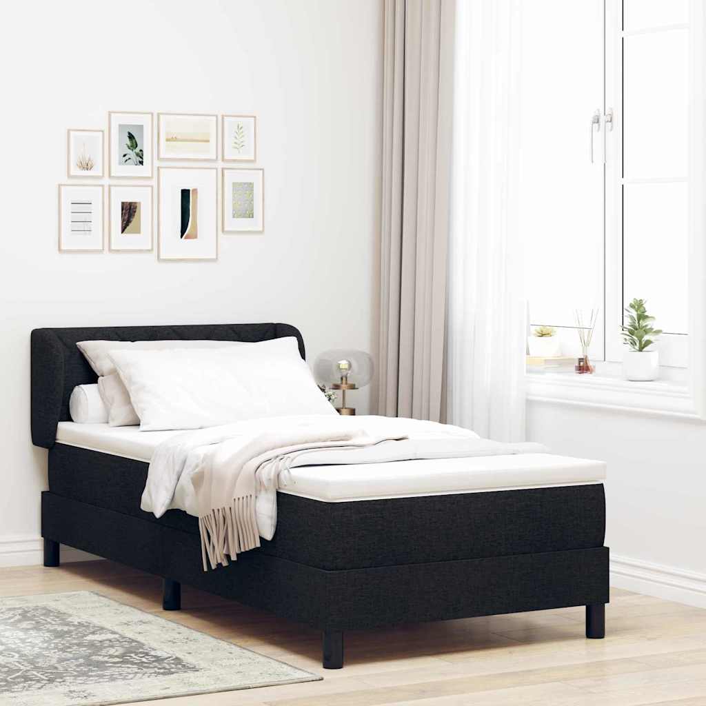 Boxspringbed Met Matras Met Matras Stof Zwart