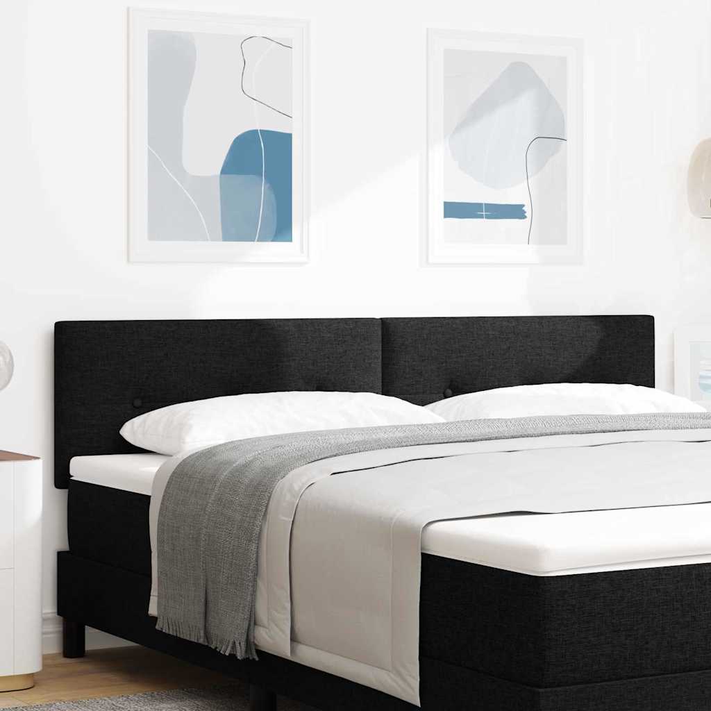 Led-Hoofdbord Met Led -Striplichten Stof