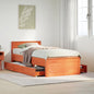 Bedframe Zonder Matras Met Hoofdbord Grenenhout
