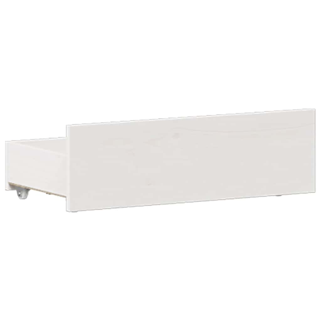 Bedframe Zonder Matras Met Hoofdbord Grenenhout