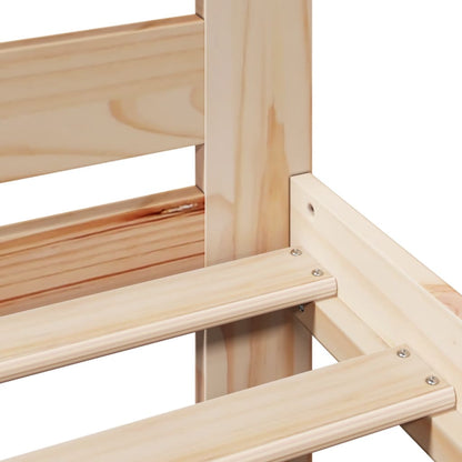 Bedframe Zonder Matras Massief Grenenhout