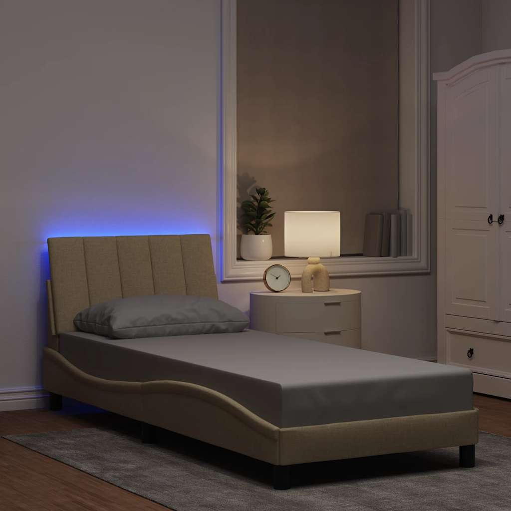 Bedframe Zonder Matras &quot;Hanko&quot; Stof