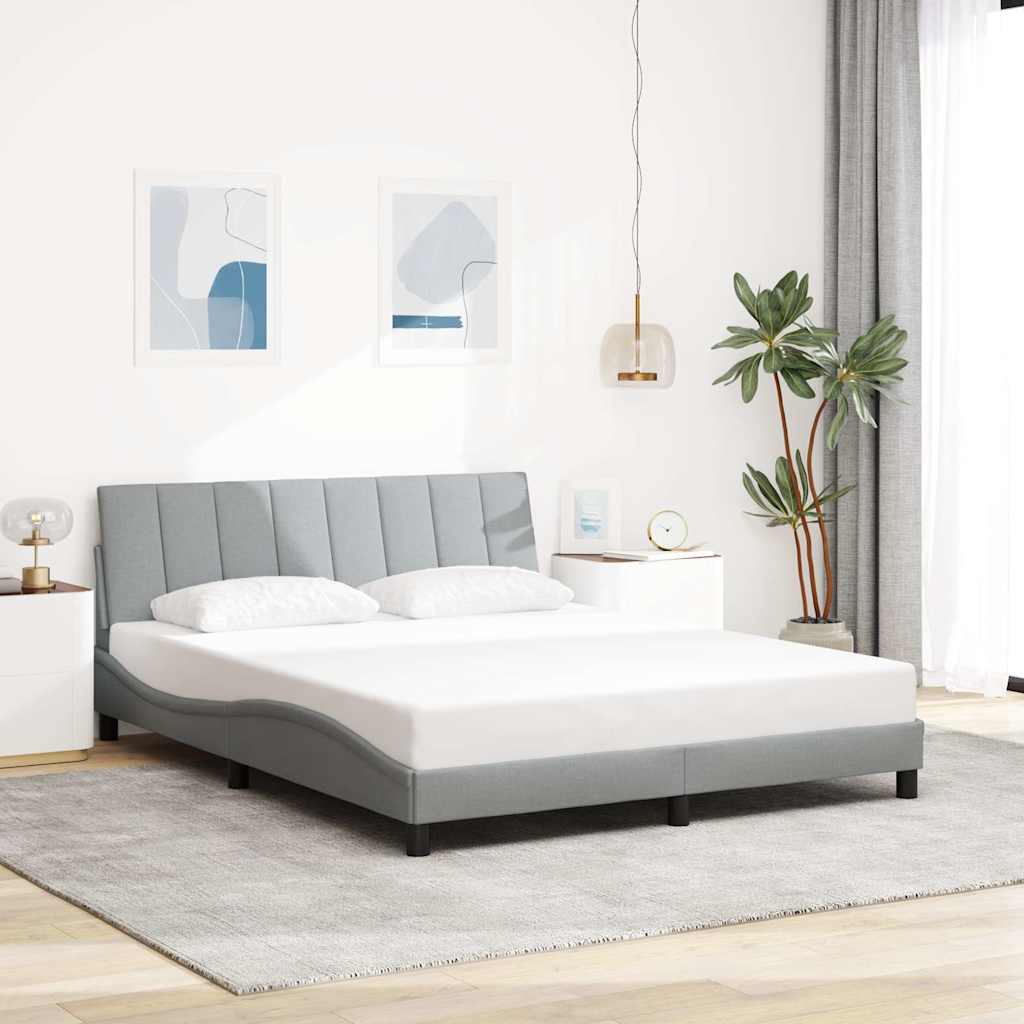 Bedframe Zonder Matras &quot;Hanko&quot; Stof