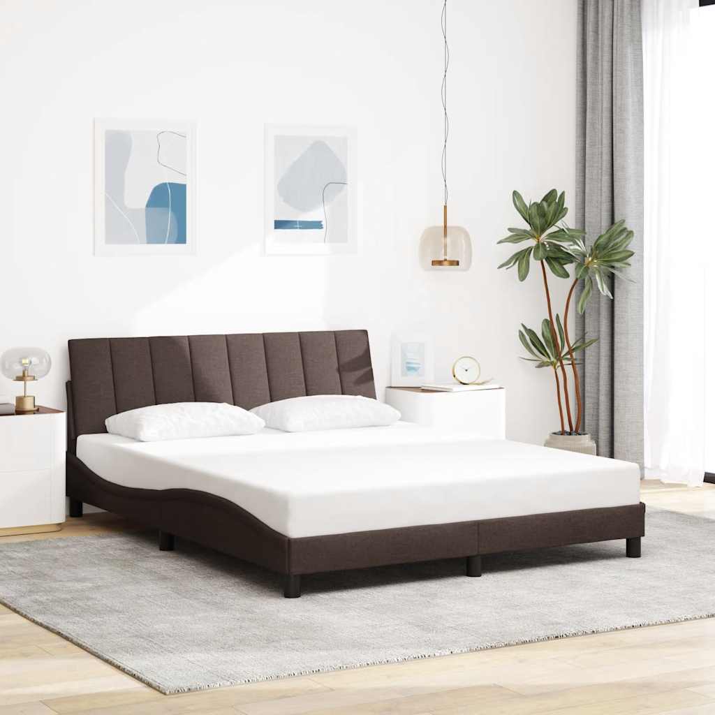 Bedframe Zonder Matras &quot;Hanko&quot; Stof