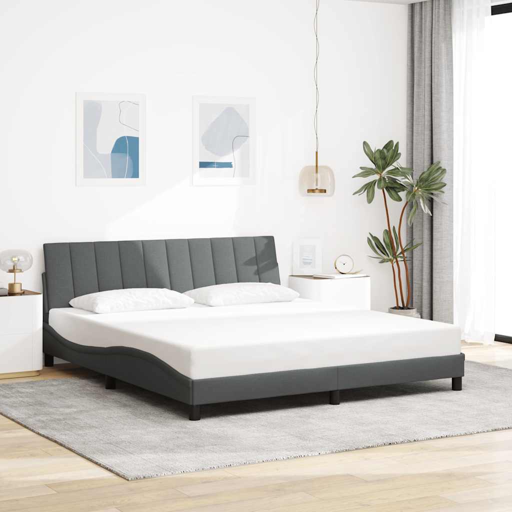 Bedframe Zonder Matras &quot;Hanko&quot; Stof