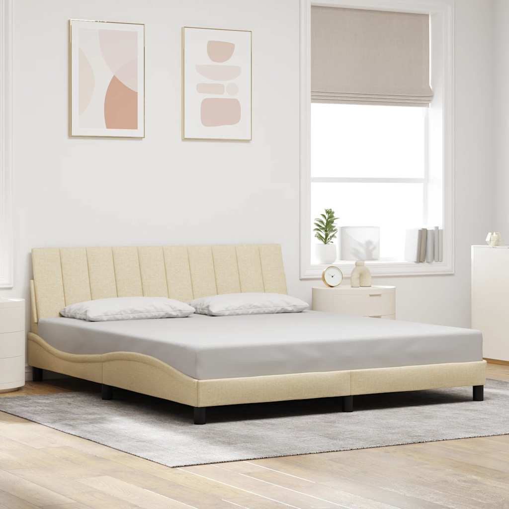 Bedframe Zonder Matras &quot;Hanko&quot; Stof