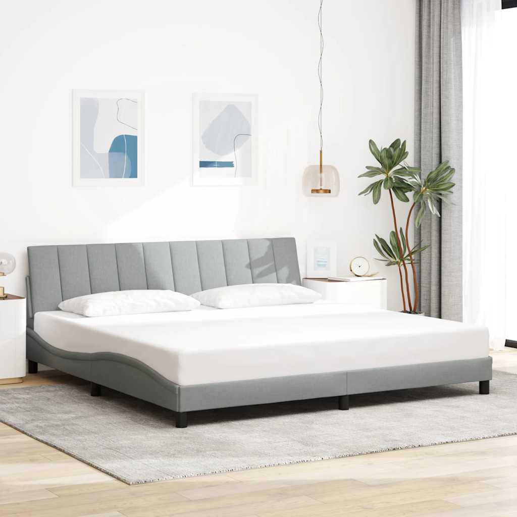 Bedframe Zonder Matras &quot;Hanko&quot; Stof