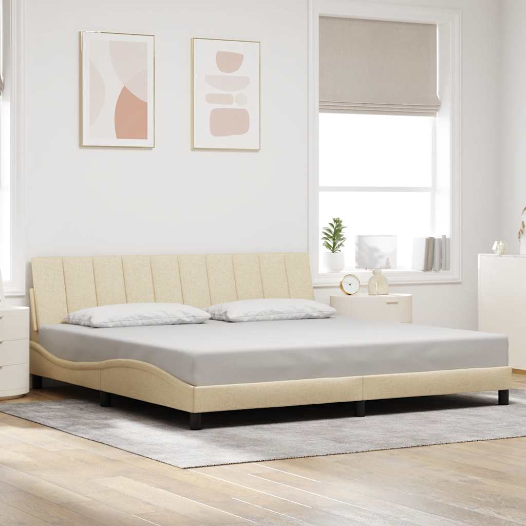 Bedframe Zonder Matras &quot;Hanko&quot; Stof