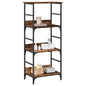 Boekenrek 50X33X Bewerkt Hout Eikenkleurig