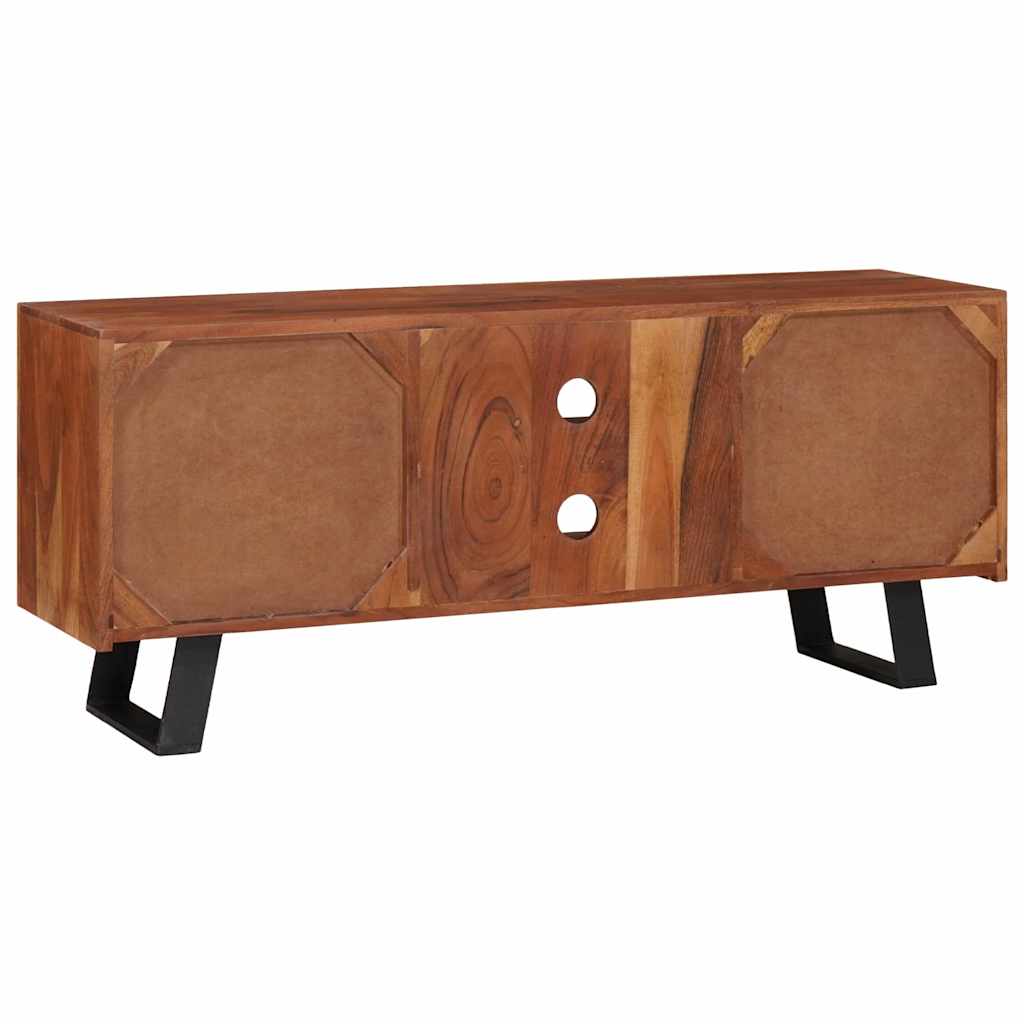 Media-Opslagkasten En Rekken Met Plank Bruin