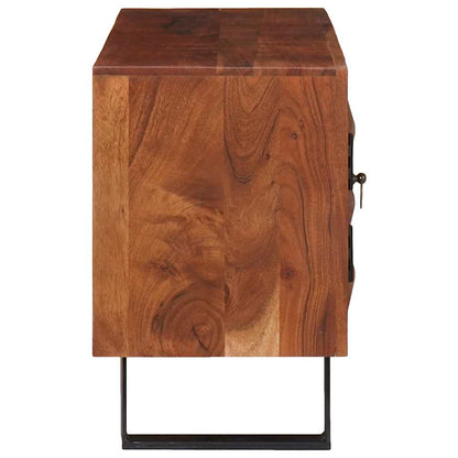 Media-Opslagkasten En Rekken Met Plank Bruin