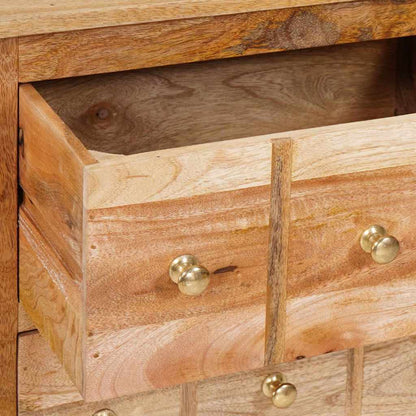 Dressoir Met Lade Bruin Massief Mangohout