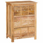 Dressoir Met Lade Bruin Massief Mangohout