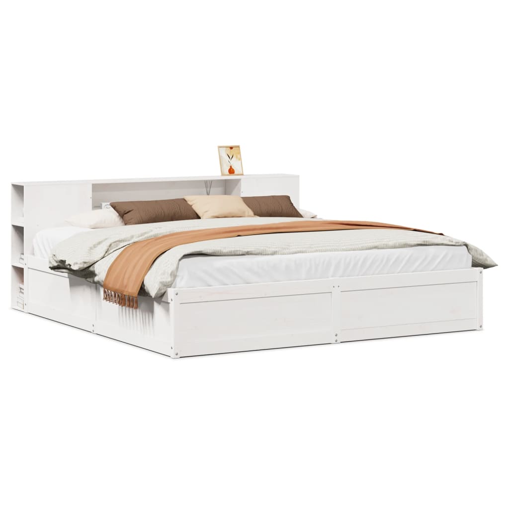 Bedframe Zonder Matras Massief Grenenhout