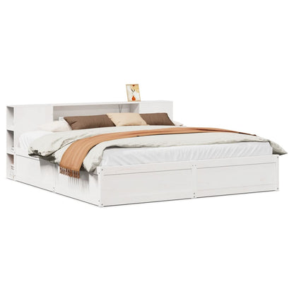 Bedframe Zonder Matras Massief Grenenhout