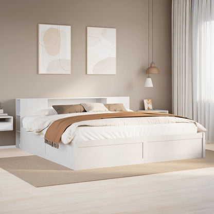 Bedframe Zonder Matras Massief Grenenhout