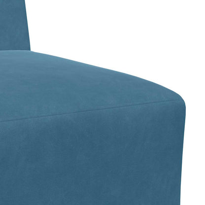 Modulaire Bank Zonder Armleuningen 55 Cm Fluweel