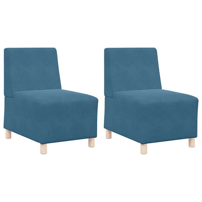 Modulaire Bankeenheid Armlos 2 Pcs 55 X 74 X 82 Cm