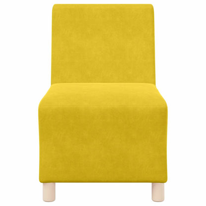 Modulaire Bankeenheid Armlos 2 Pcs 55 X 74 X 82 Cm Fluweel