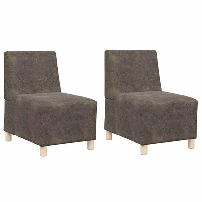 Modulaire Bankeenheid Armlos 2 Pcs 55 X 74 X 82 Cm