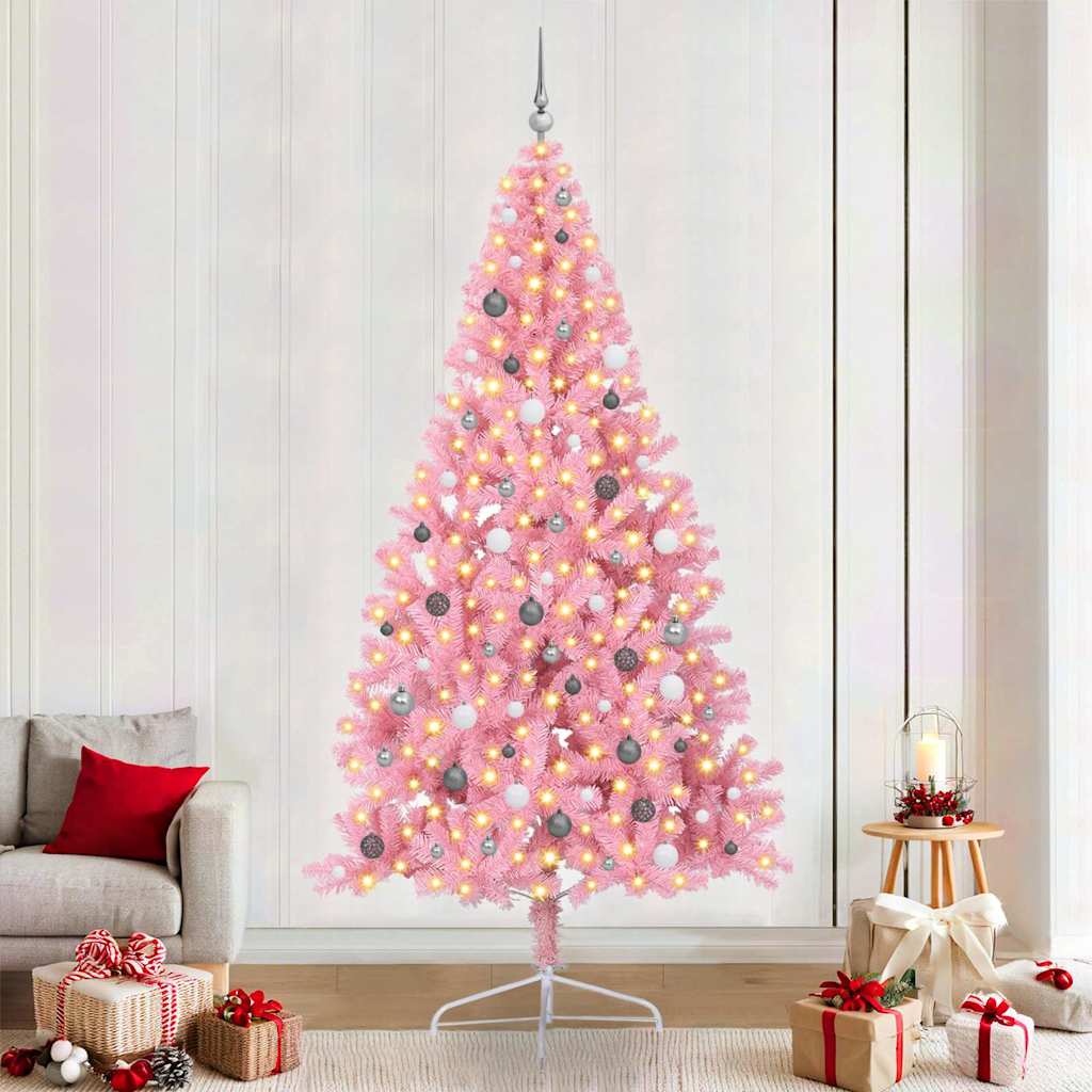 Kunst Kerstboom Met Verlichting Met 300 Led Pvc