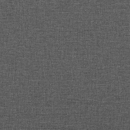 Boxspring Bed Met Matras Stof Donkergrijs