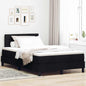 Boxspring Bed Met Matras Met Hoofdeinde Stof Zwart