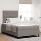 Boxspring Bed Met Matras Met Hoofdeinde Stof Taupe