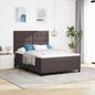 Boxspring Bed Met Matras Stof Donkerbruin