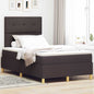 Boxspring Bed Met Matras Stof Donkerbruin