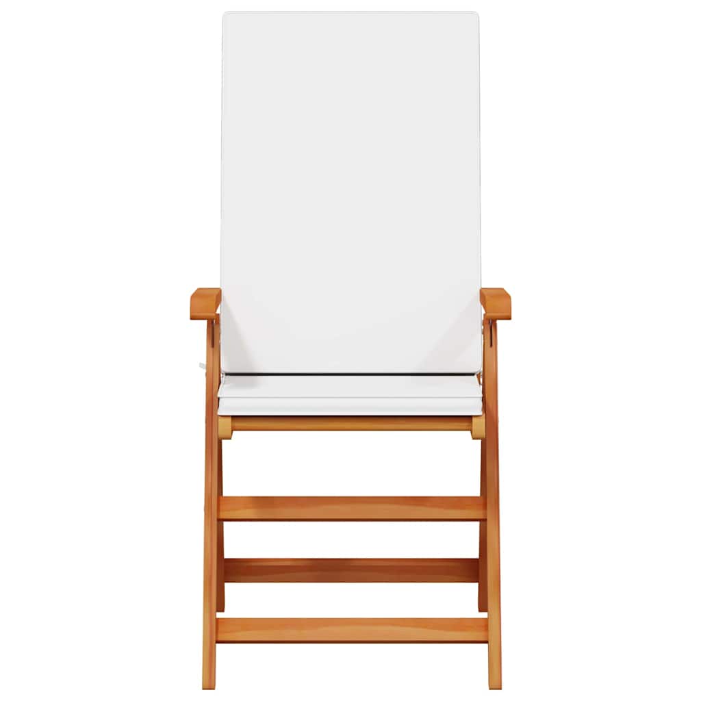 Tuinstoel 4 Pcs Bruin 57 X 71.5 X 104Cm Massief Teakhout