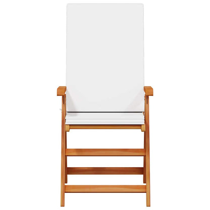 Tuinstoel 4 Pcs Bruin 57 X 71.5 X 104Cm Massief Teakhout