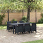 Tuin Eetset 7 Pcs Polt Riet
