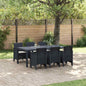 Tuin Eetset 7 Pcs Polt Riet