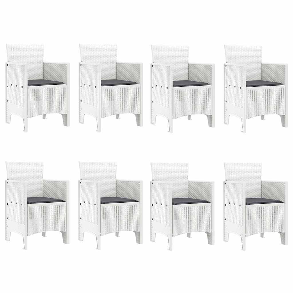 Tuin Eetset 9 Pcs Polt Riet