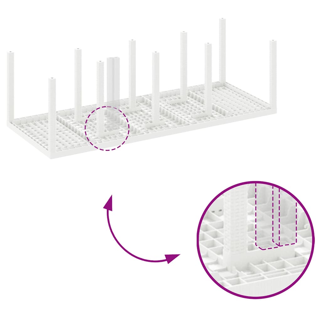Tuin Eetset 9 Pcs Polt Riet
