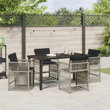 Tuin Eetset 5 Pcs Poly Rattan
