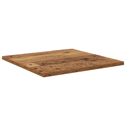 Boekenplank Bord 4 Pcs Bruin Bewerkt Hout Oud Hout