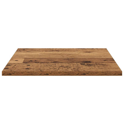 Boekenplank Bord 4 Pcs Bruin Bewerkt Hout Oud Hout