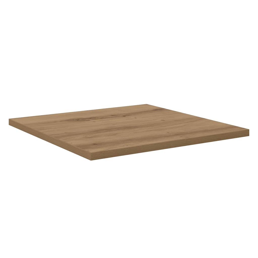 Boekenplank Bord 4 Pcs Bruin Bewerkt Hout Artisanaal Eikenkleurig
