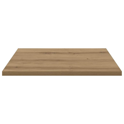 Boekenplank Bord 4 Pcs Bruin Bewerkt Hout Artisanaal Eikenkleurig
