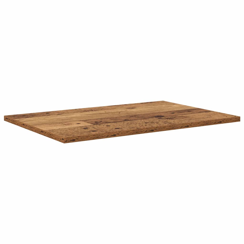 Boekenplank Bord 4 Pcs Bruin Bewerkt Hout Oud Hout