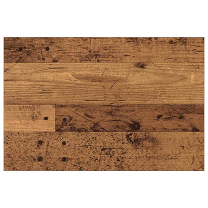 Boekenplank Bord 4 Pcs Bruin Bewerkt Hout Oud Hout