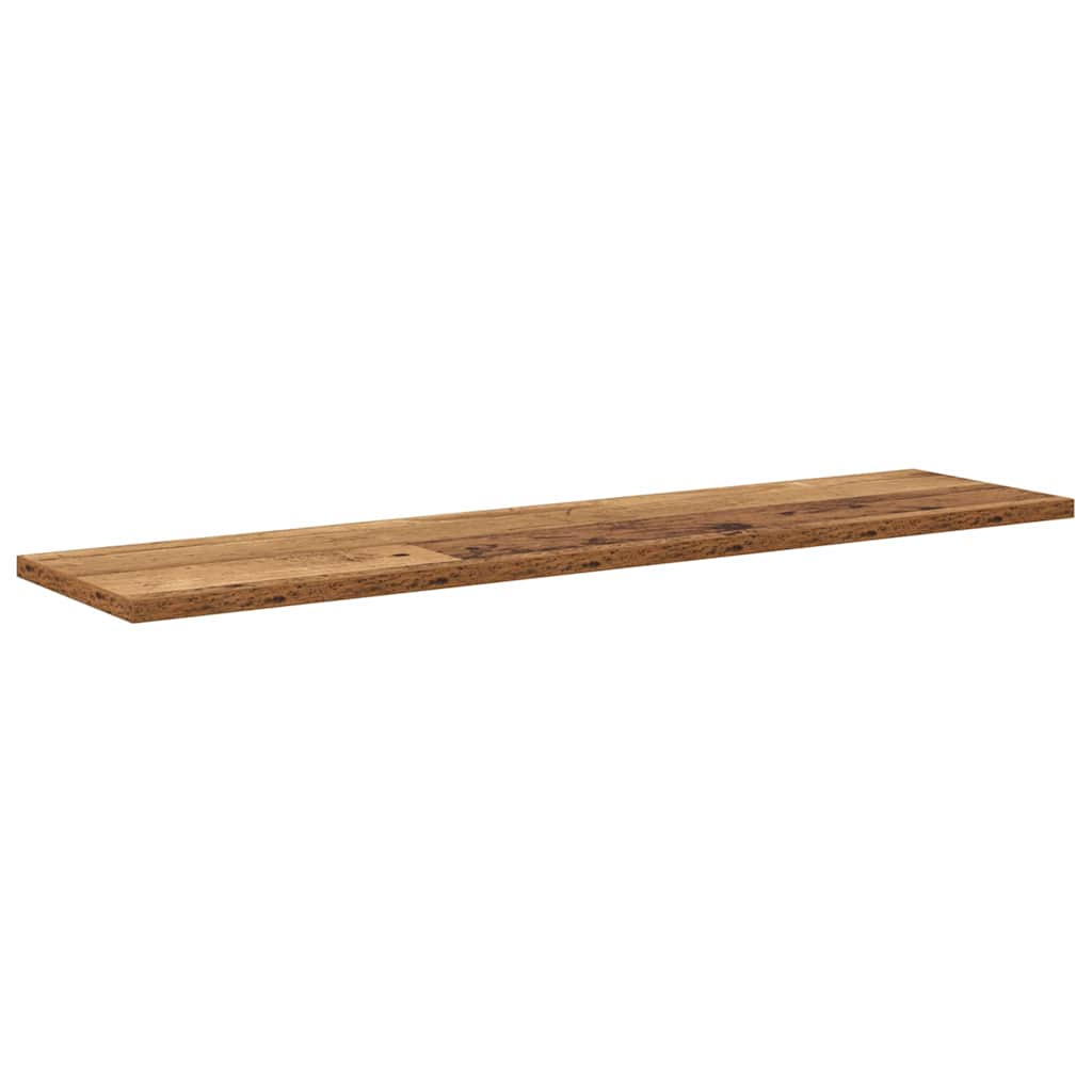 Boekenplank Bord 4 Pcs Bruin Bewerkt Hout Oud Hout