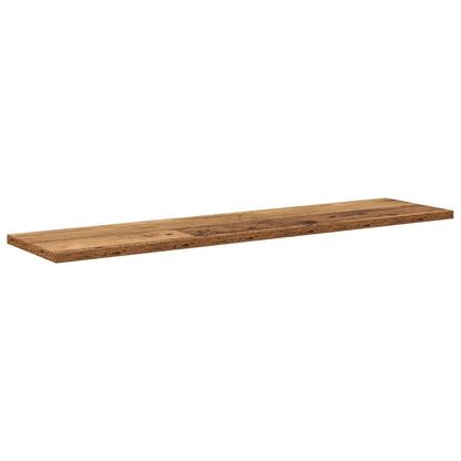 Boekenplank Bord 4 Pcs Bruin Bewerkt Hout Oud Hout