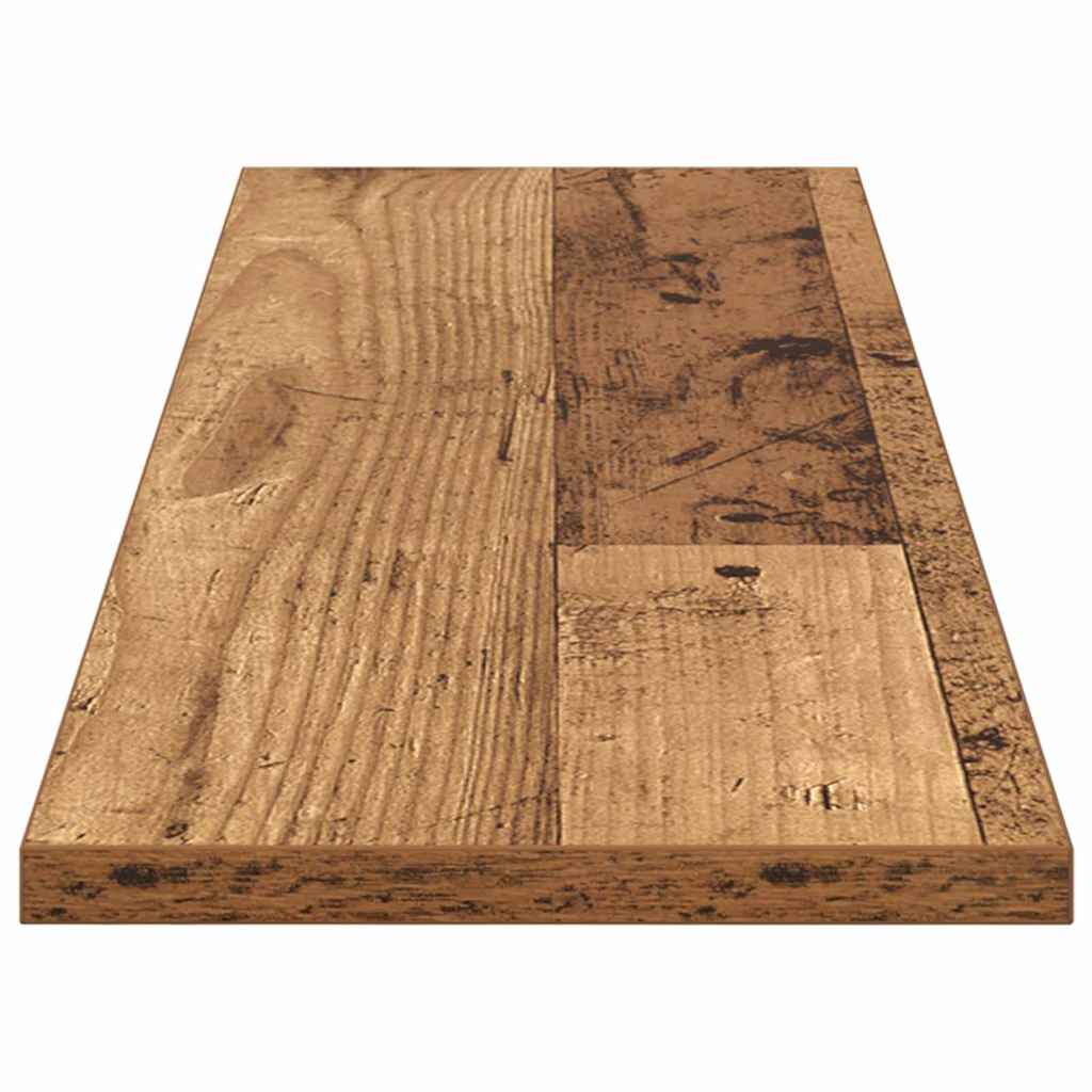 Boekenplank Bord 4 Pcs Bruin Bewerkt Hout Oud Hout