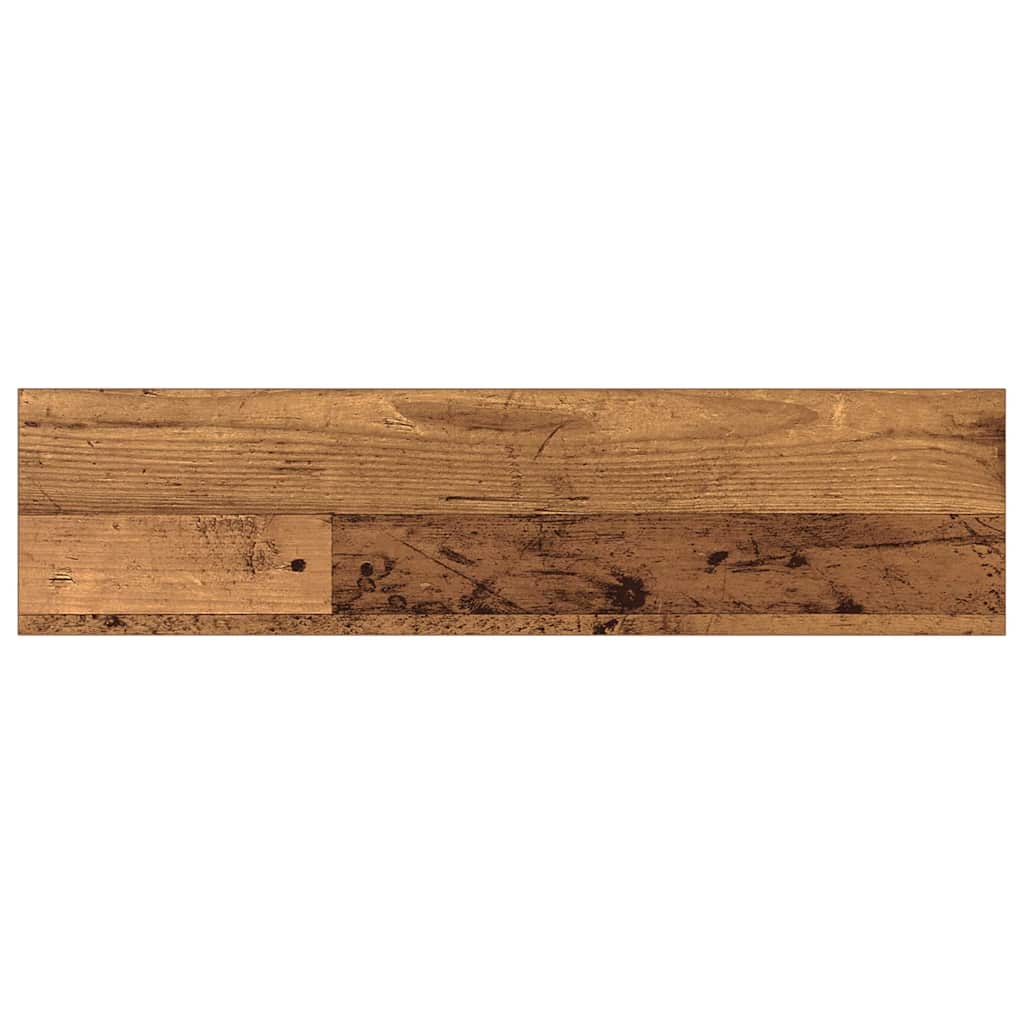 Boekenplank Bord 4 Pcs Bruin Bewerkt Hout Oud Hout