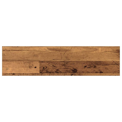 Boekenplank Bord 4 Pcs Bruin Bewerkt Hout Oud Hout