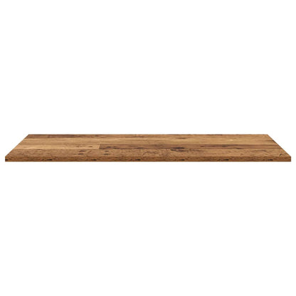 Boekenplank Bord 4 Pcs Bruin Bewerkt Hout Oud Hout